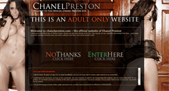 Desktop Screenshot of chanelpreston.com